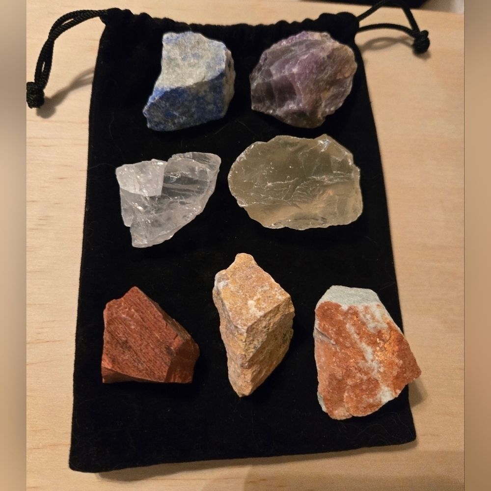 NWT | Chakra Healing Crystals Stone Kit | 19 Piece Box Set | - Picture 6 of 14